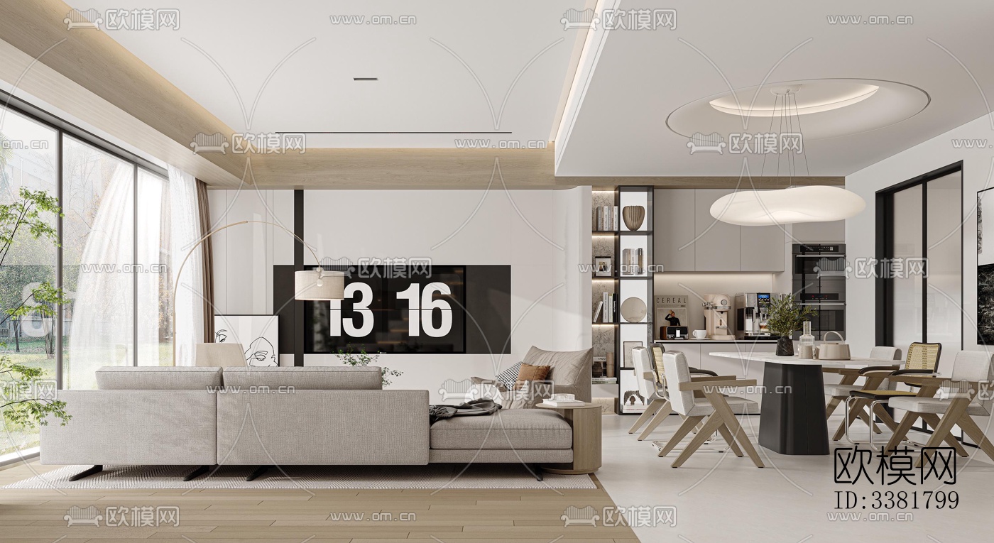 现代别墅效果图下载（渲染图5）