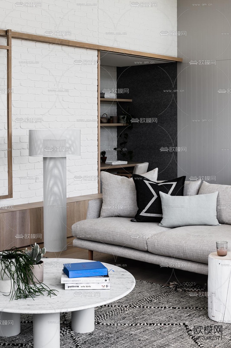 现代别墅效果图下载（渲染图10）