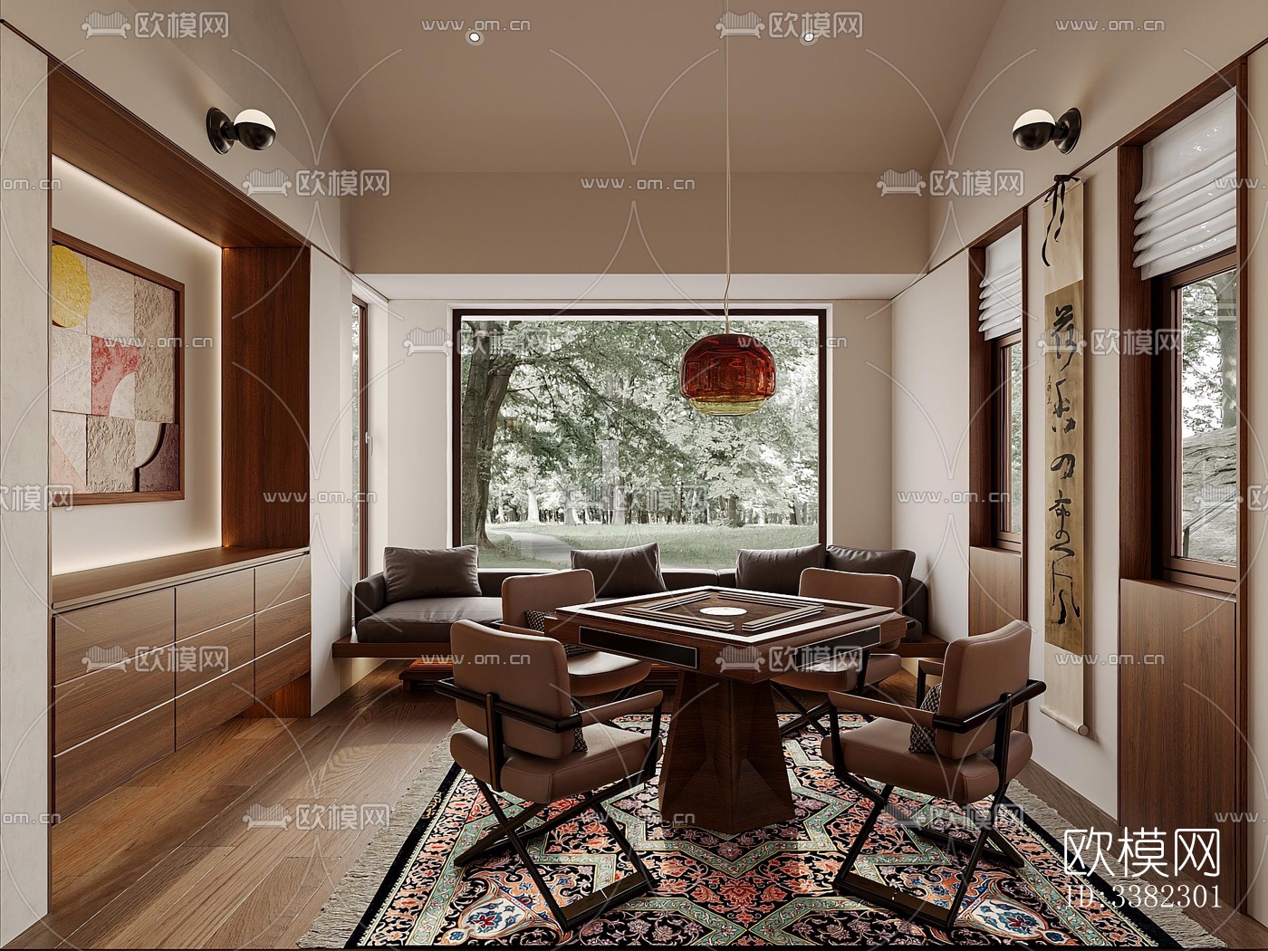 现代别墅效果图下载（渲染图5）