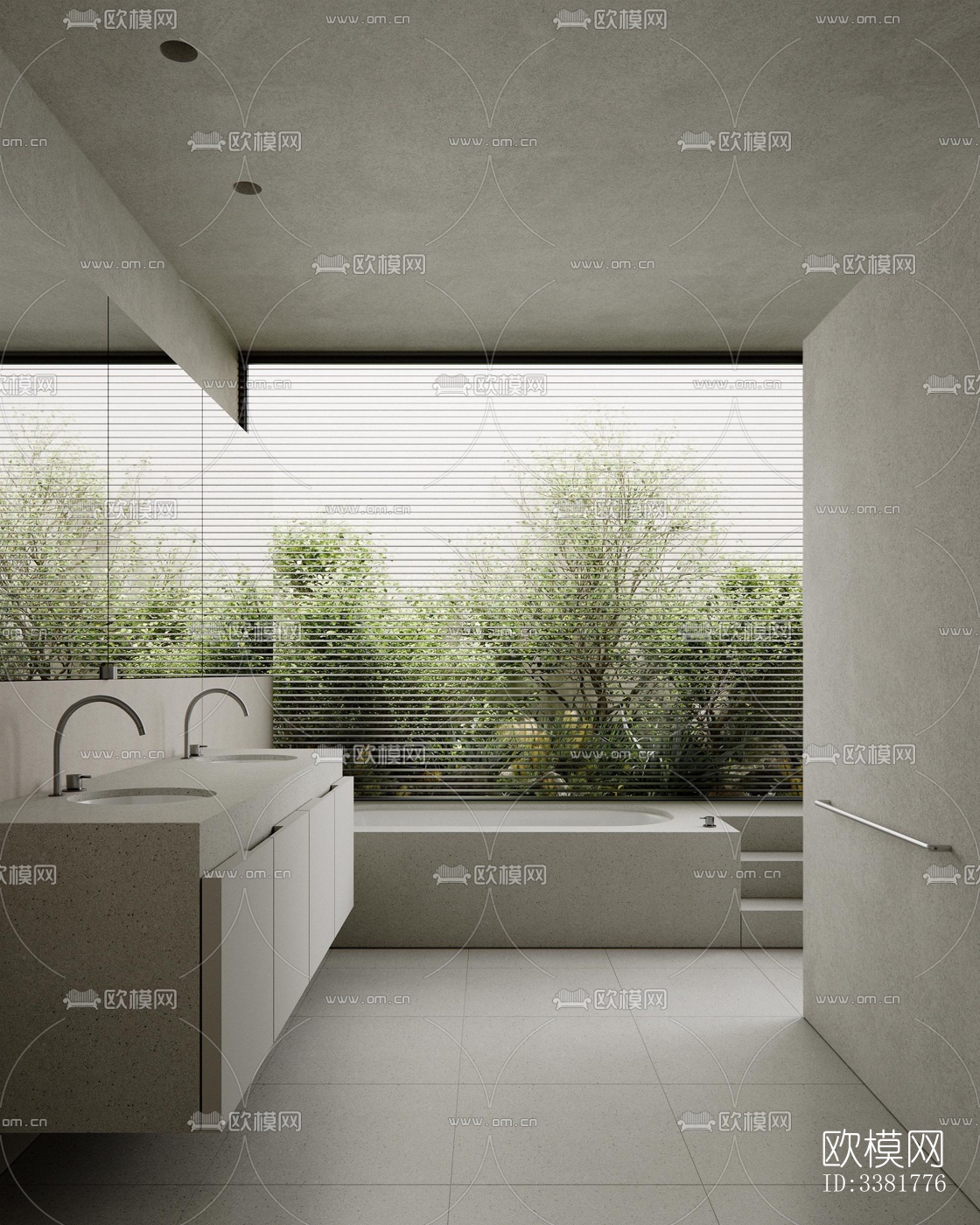 现代别墅效果图下载（渲染图6）