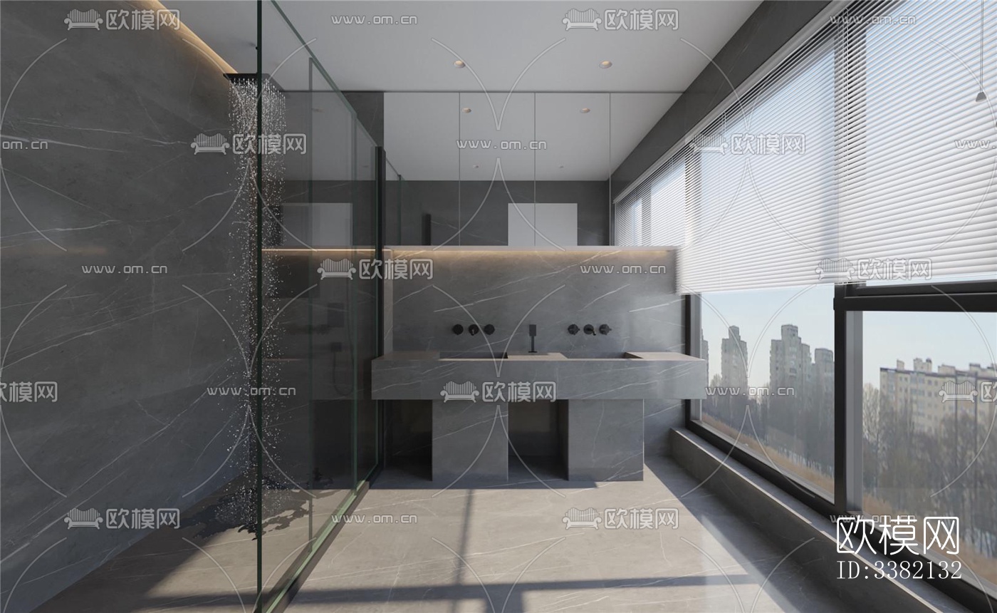 现代别墅效果图下载（渲染图11）