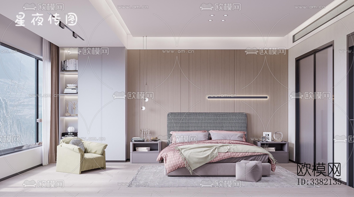 现代别墅效果图下载（渲染图7）