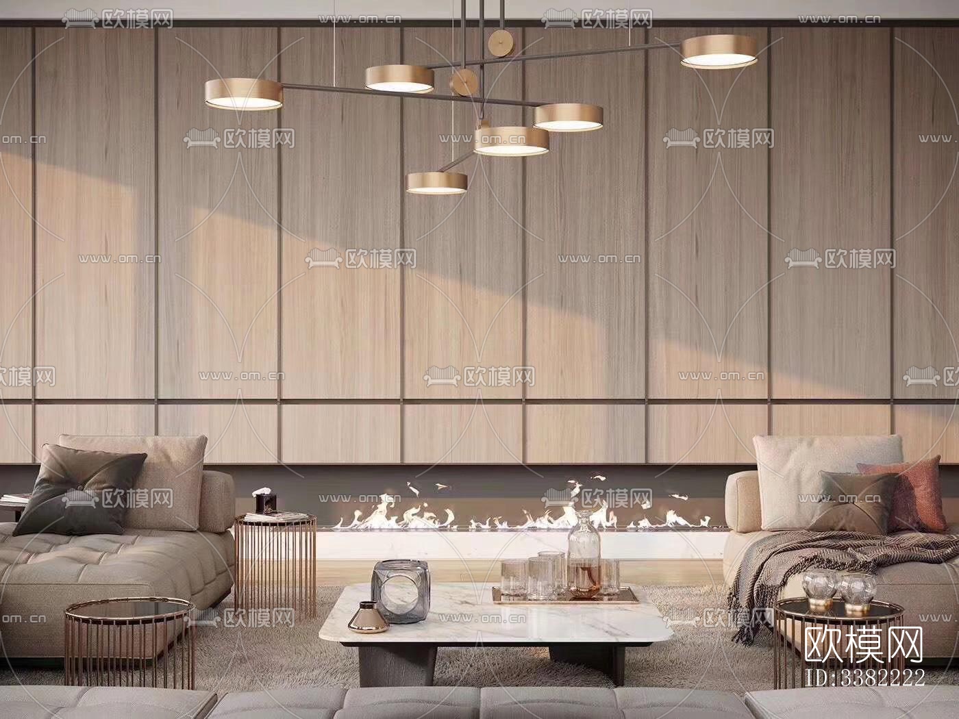 现代别墅效果图下载（渲染图4）