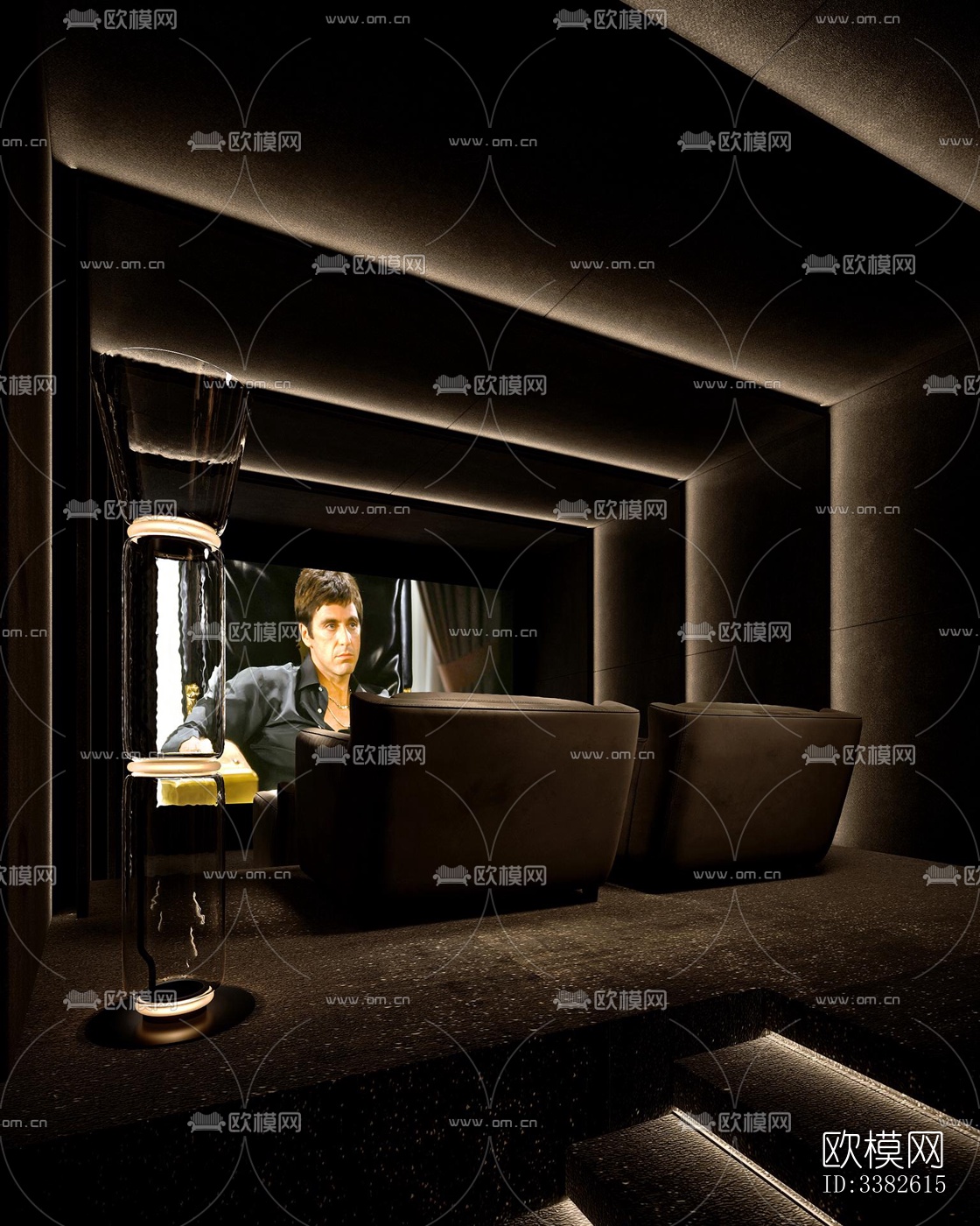 现代别墅效果图下载（渲染图14）