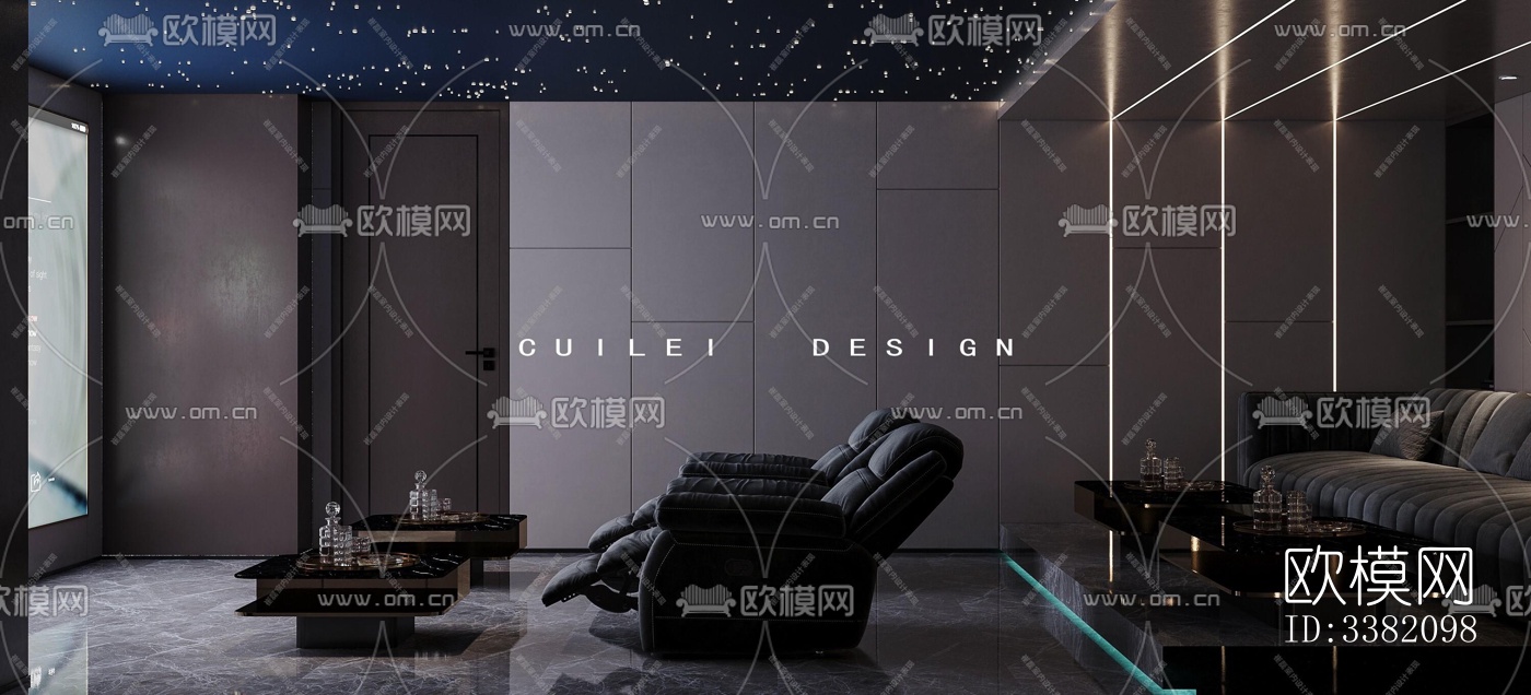 现代别墅效果图下载（渲染图5）