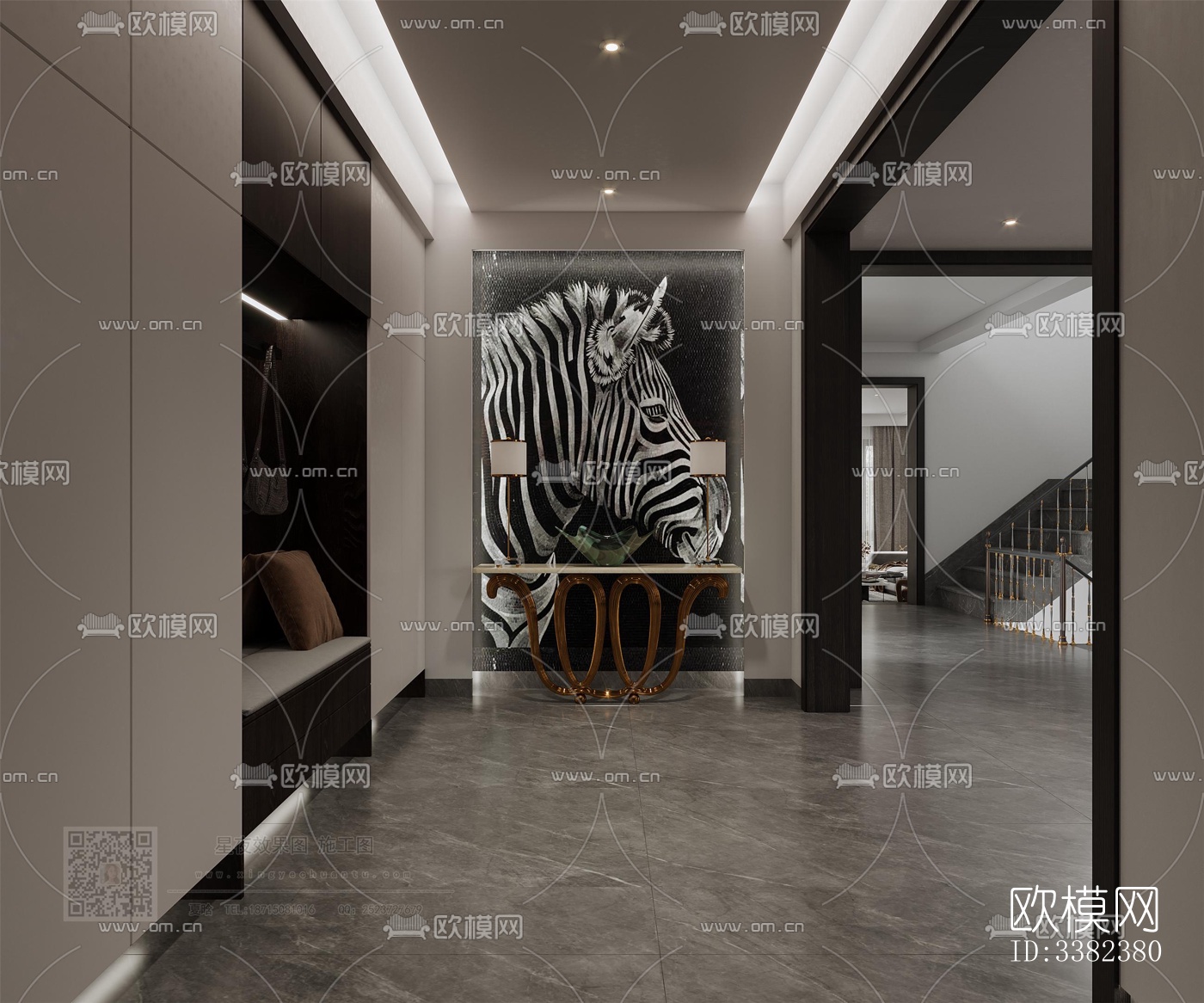 现代别墅效果图下载（渲染图2）