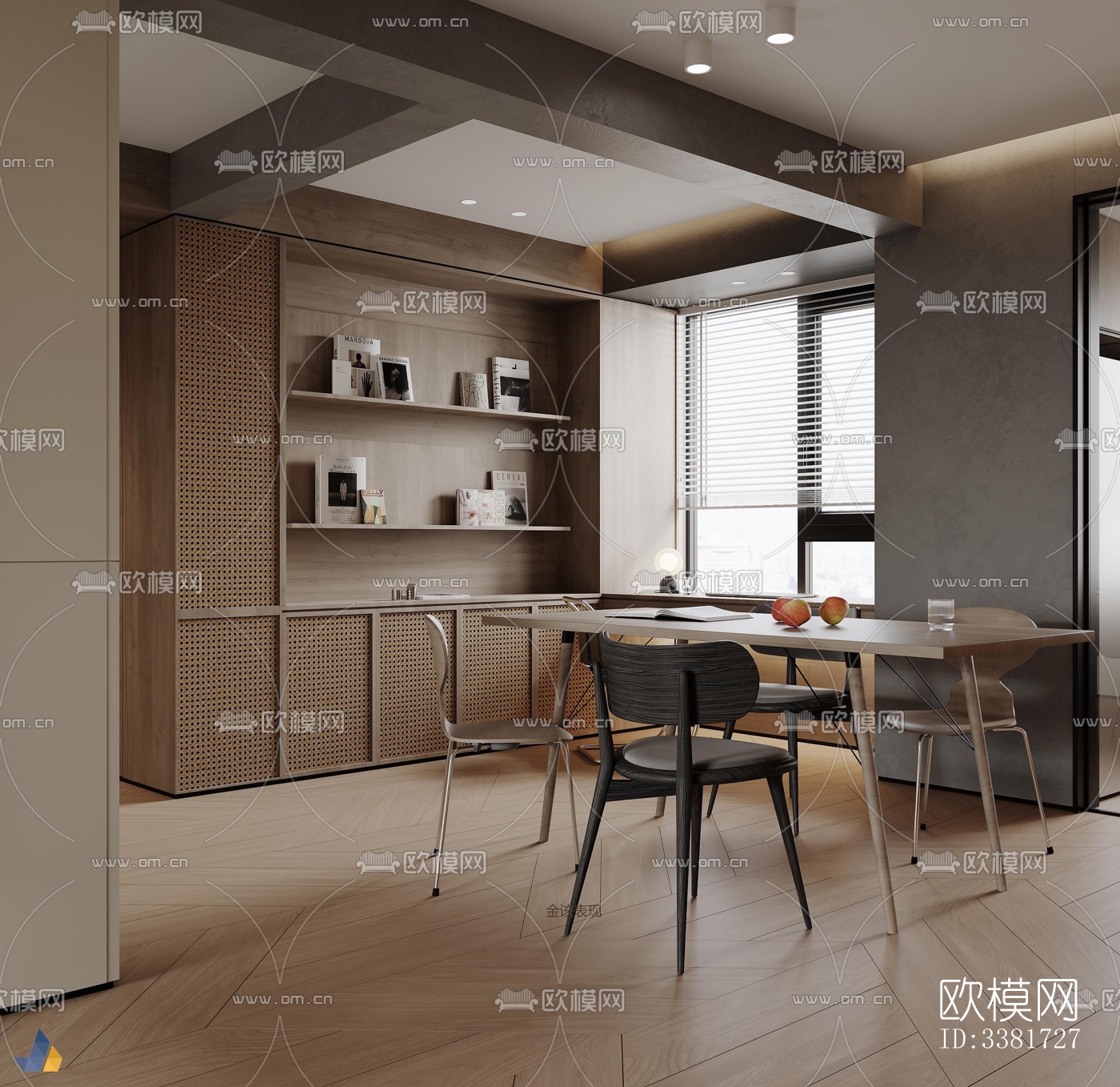 现代别墅效果图下载（渲染图3）