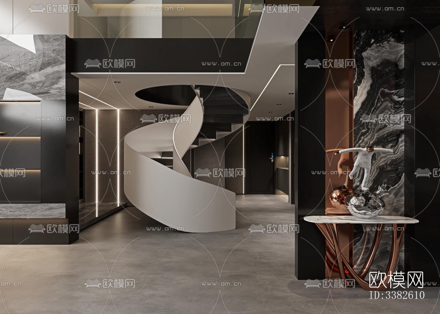 现代别墅效果图下载（渲染图6）