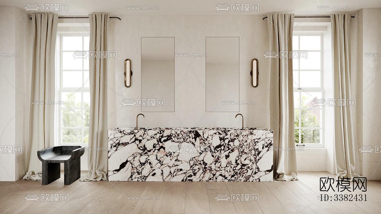 现代别墅效果图下载（渲染图5）