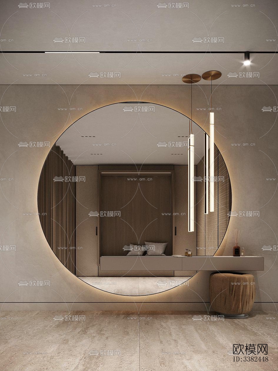 现代别墅效果图下载（渲染图2）