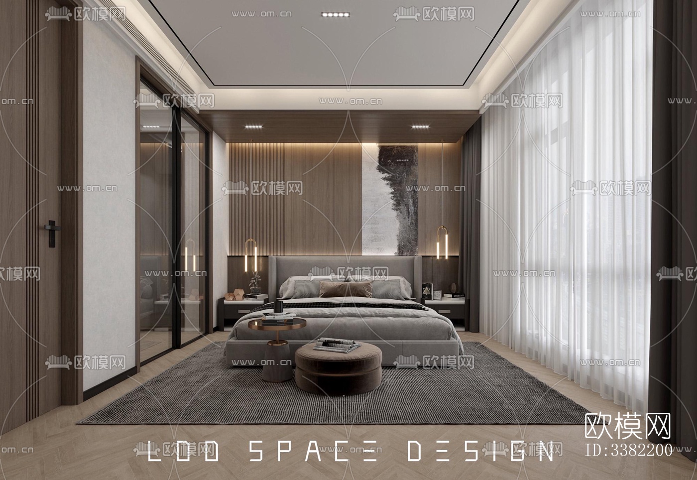 现代别墅效果图下载（渲染图16）