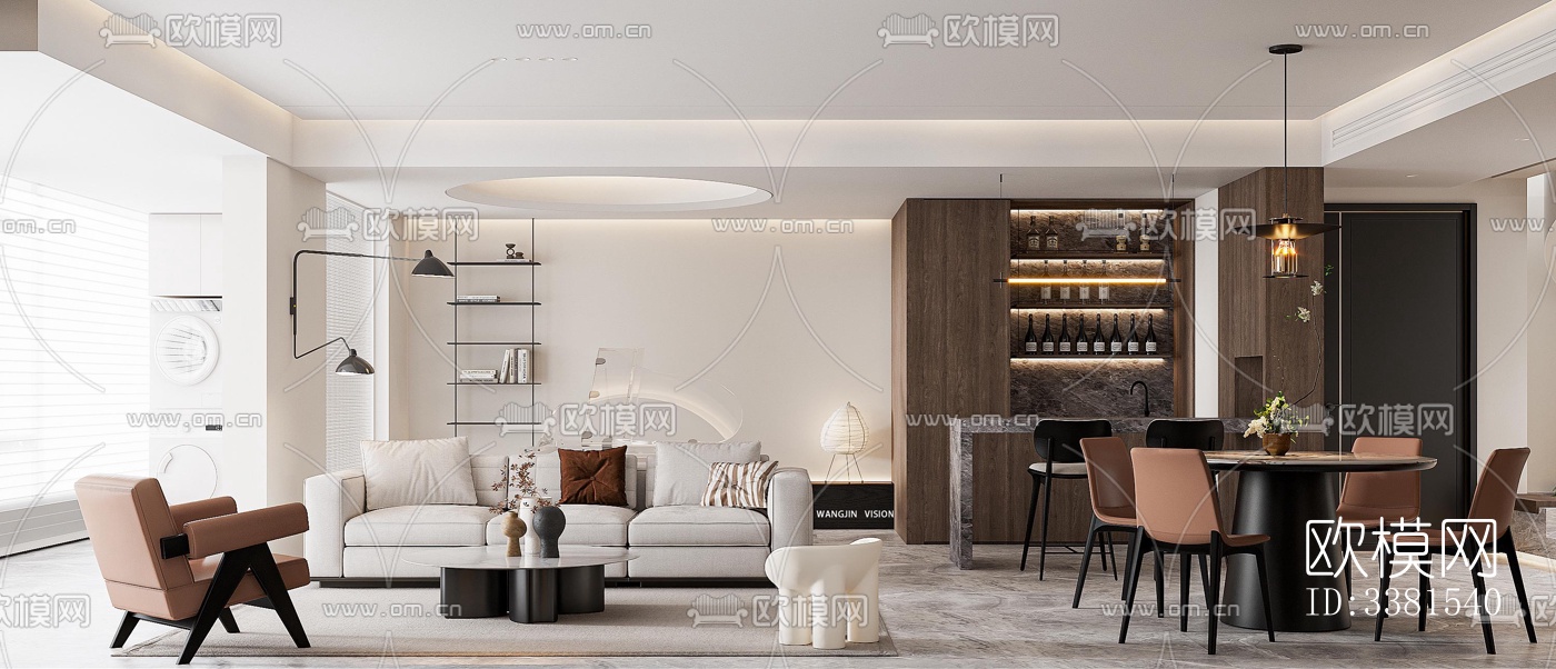 现代别墅效果图下载（渲染图6）