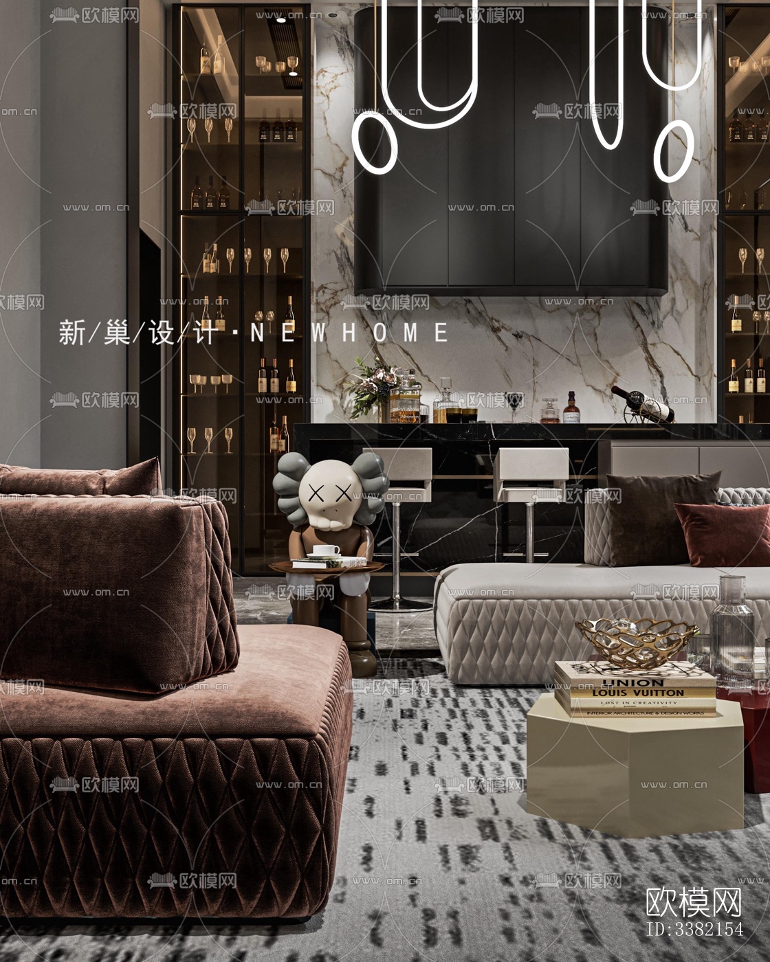 现代别墅效果图下载（渲染图8）