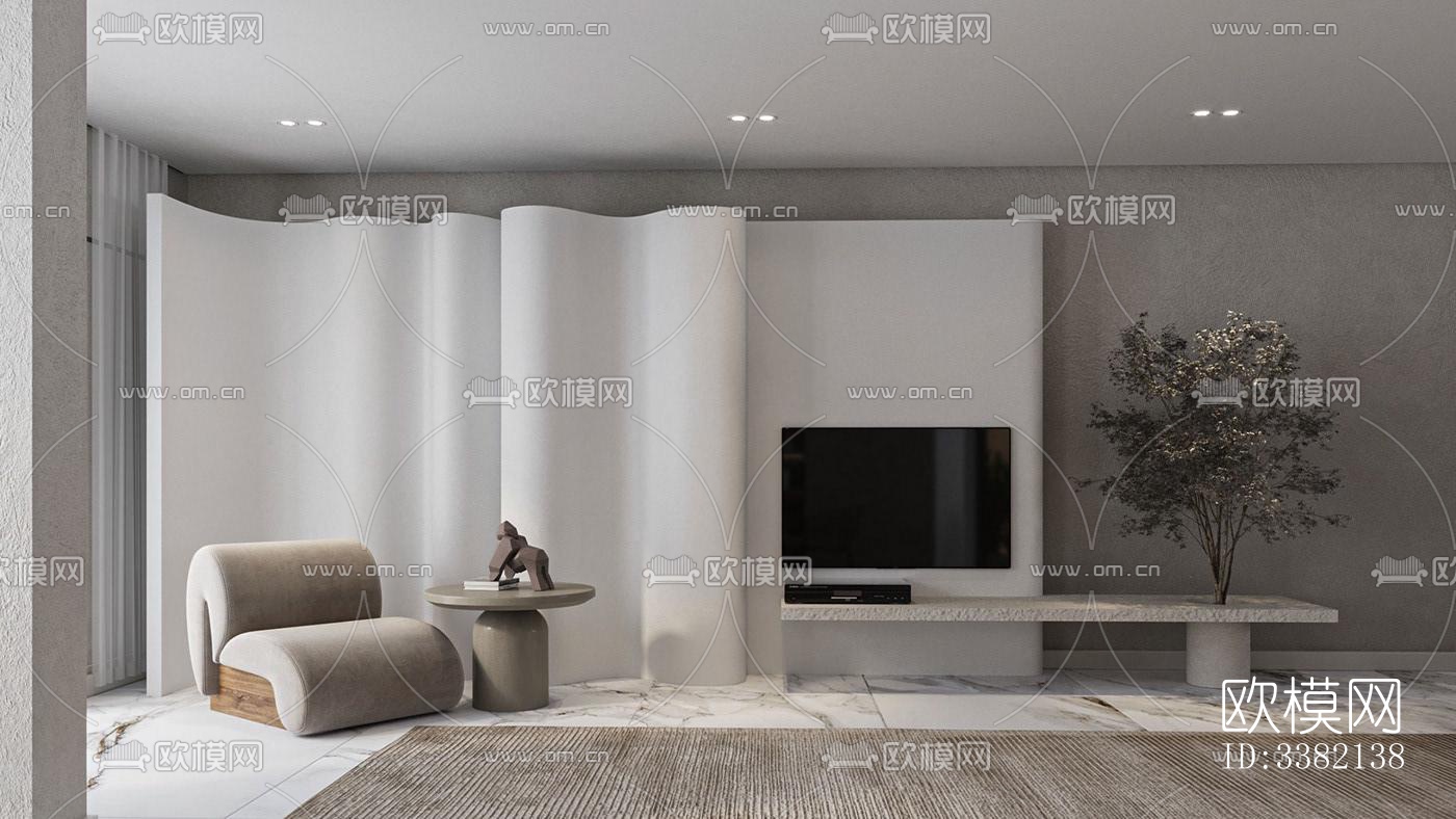 现代别墅效果图下载（渲染图1）