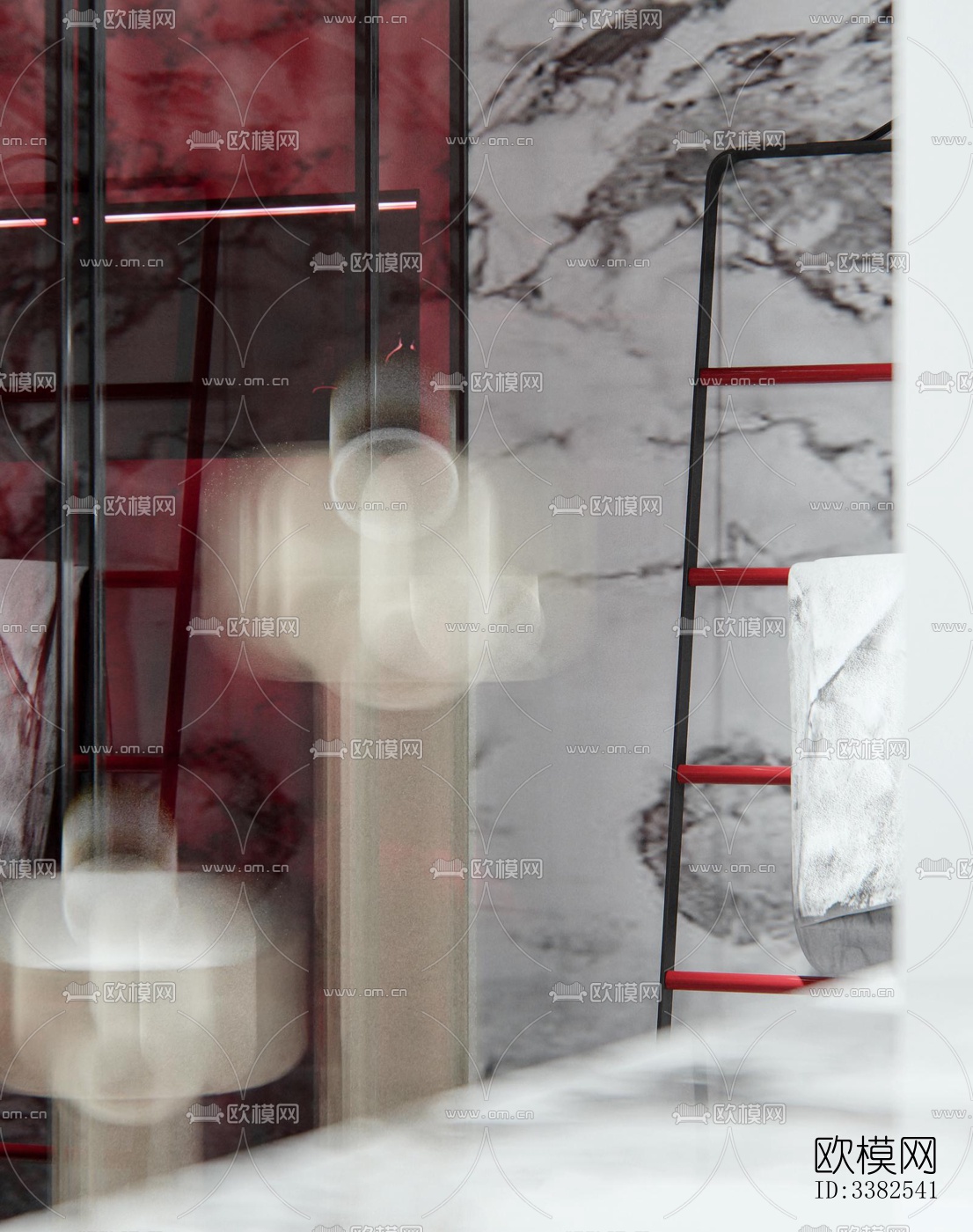 现代别墅效果图下载（渲染图7）