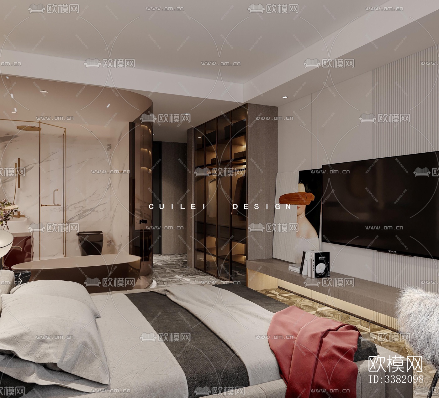 现代别墅效果图下载（渲染图4）