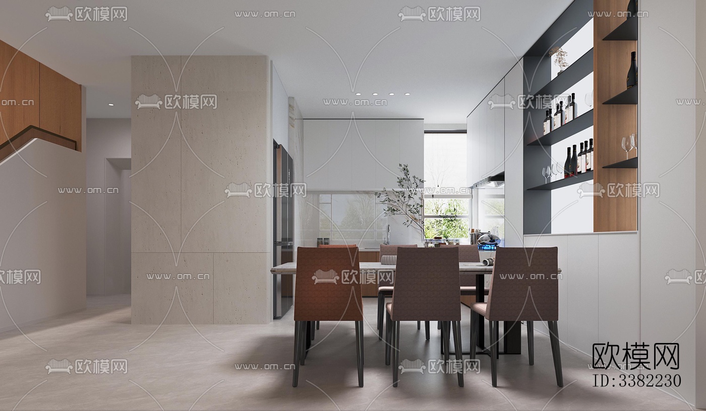 现代别墅效果图下载（渲染图6）