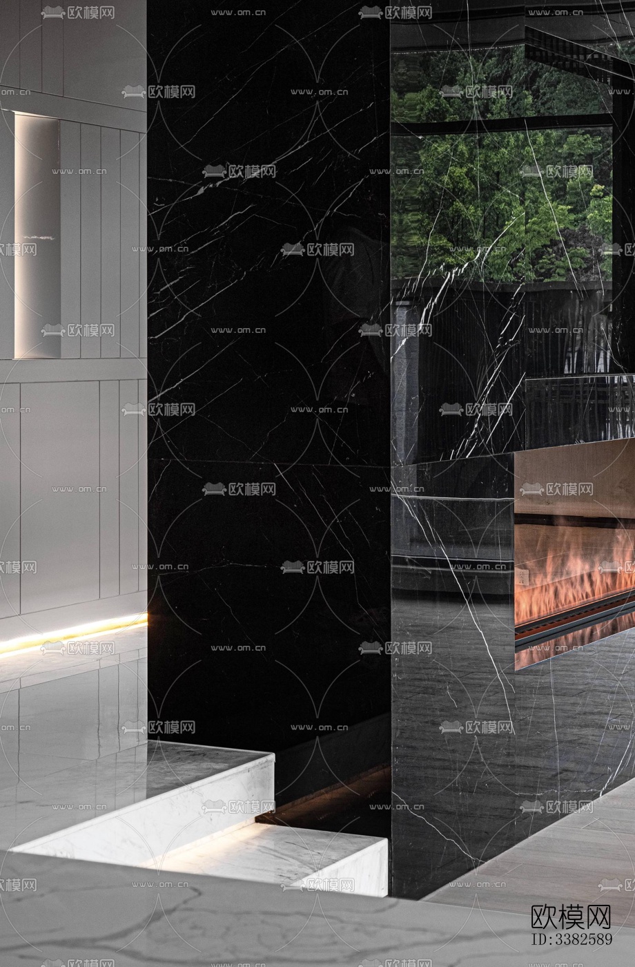 现代别墅效果图下载（渲染图15）