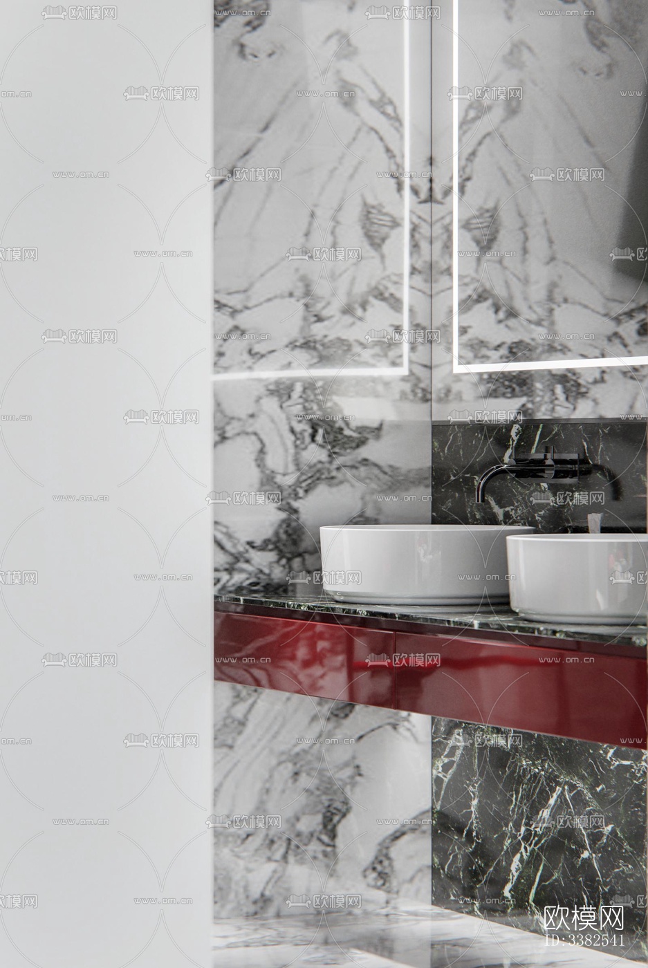 现代别墅效果图下载（渲染图8）