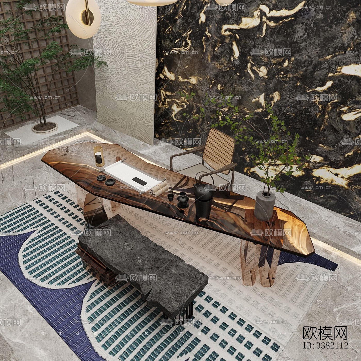 现代别墅效果图下载（渲染图6）