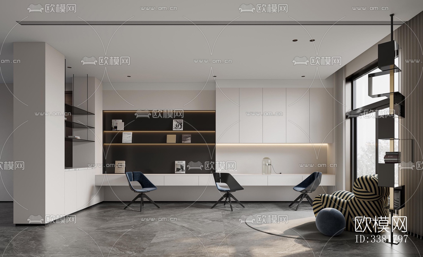 现代别墅效果图下载（渲染图4）