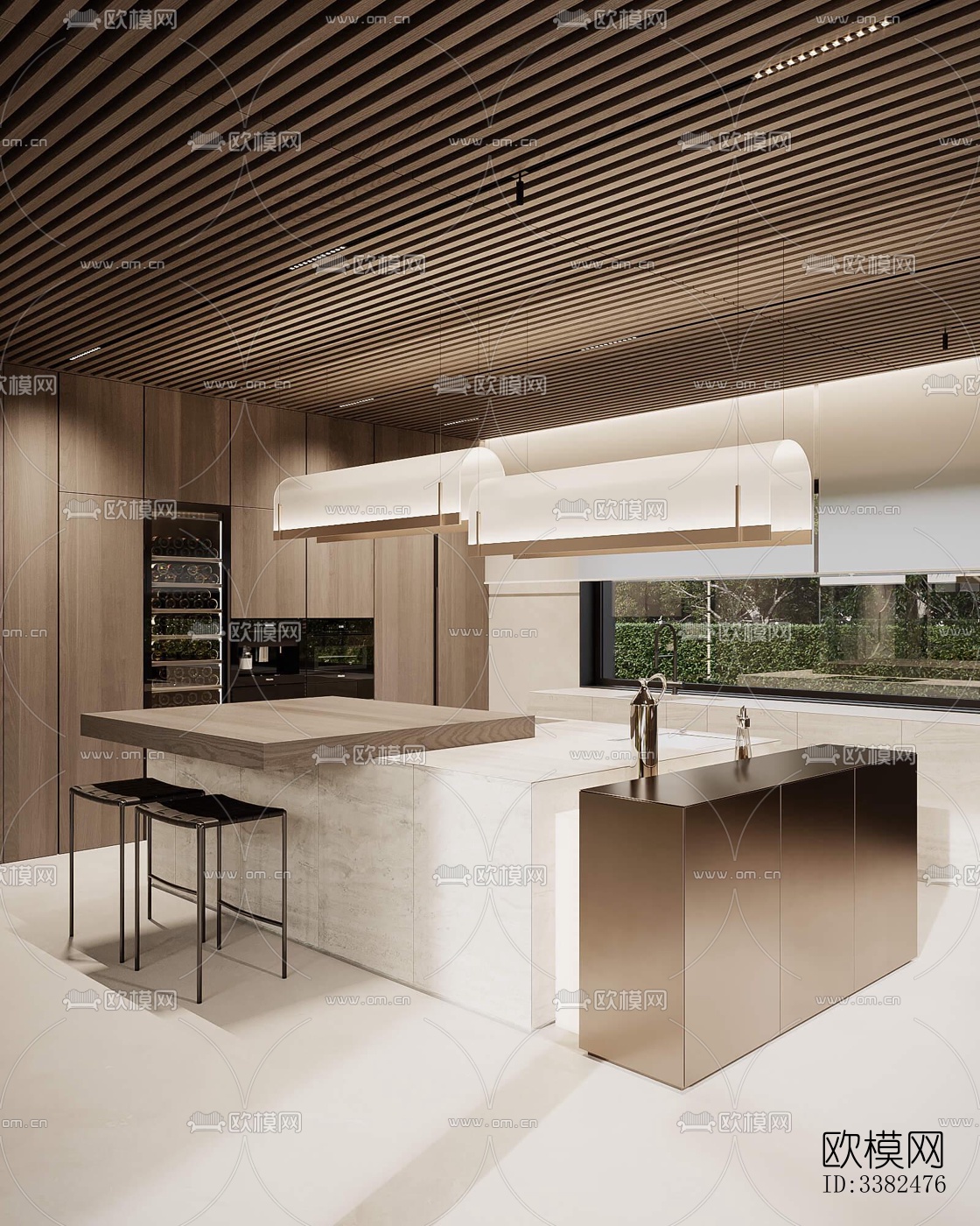 现代别墅效果图下载（渲染图6）