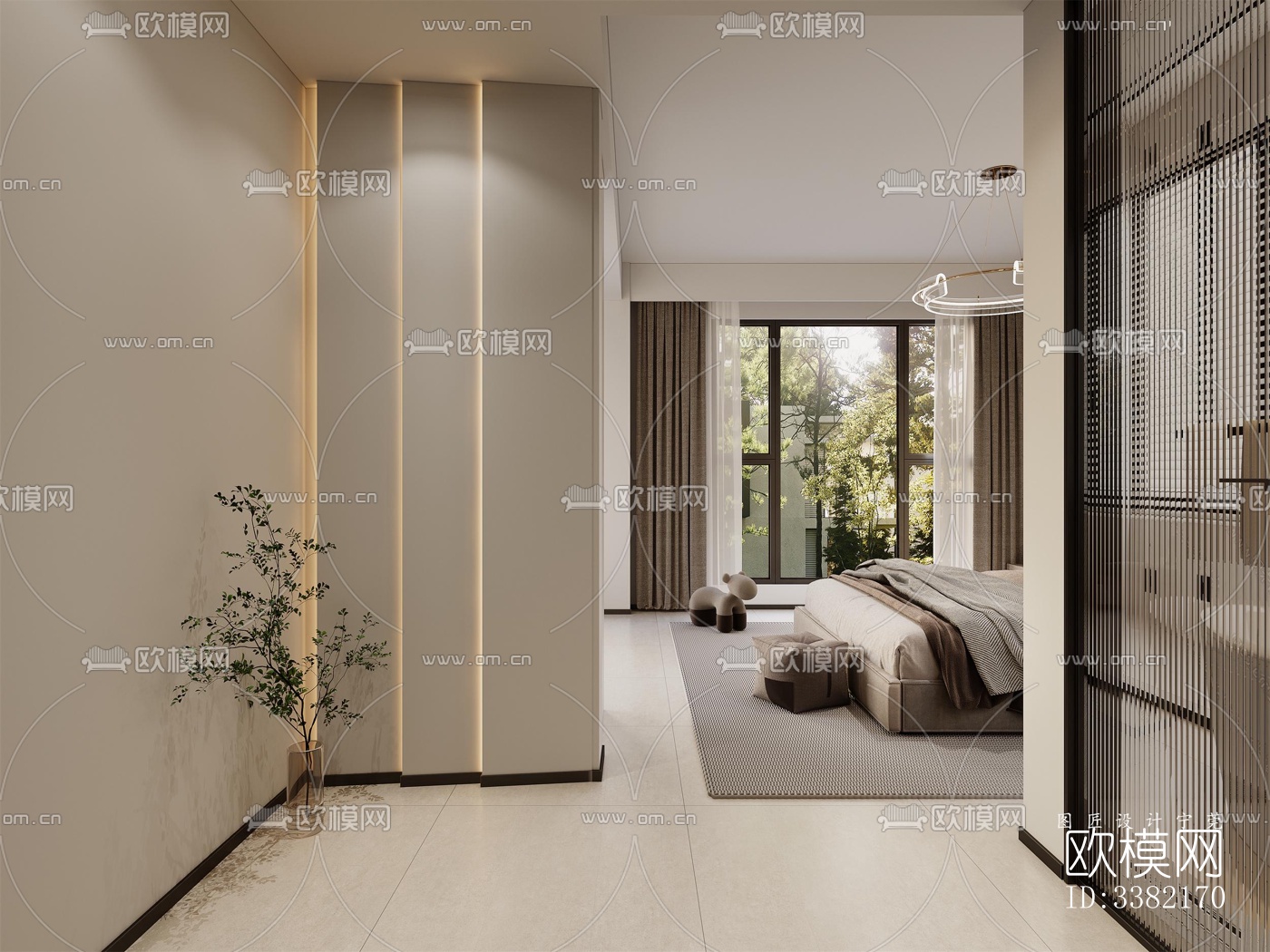 现代别墅效果图下载（渲染图4）