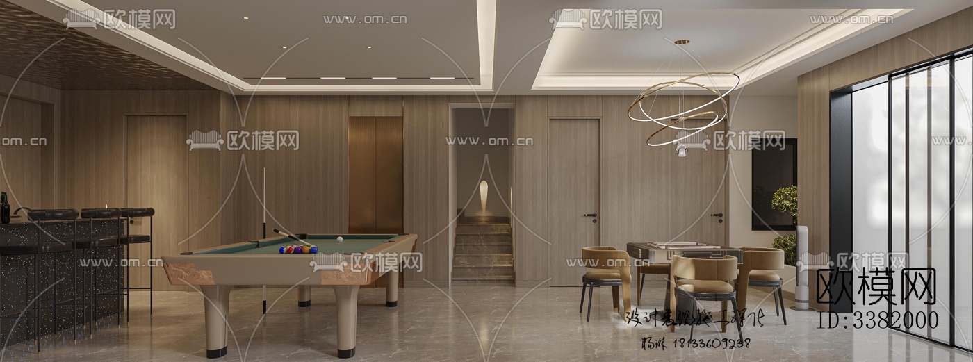 现代别墅效果图下载（渲染图5）