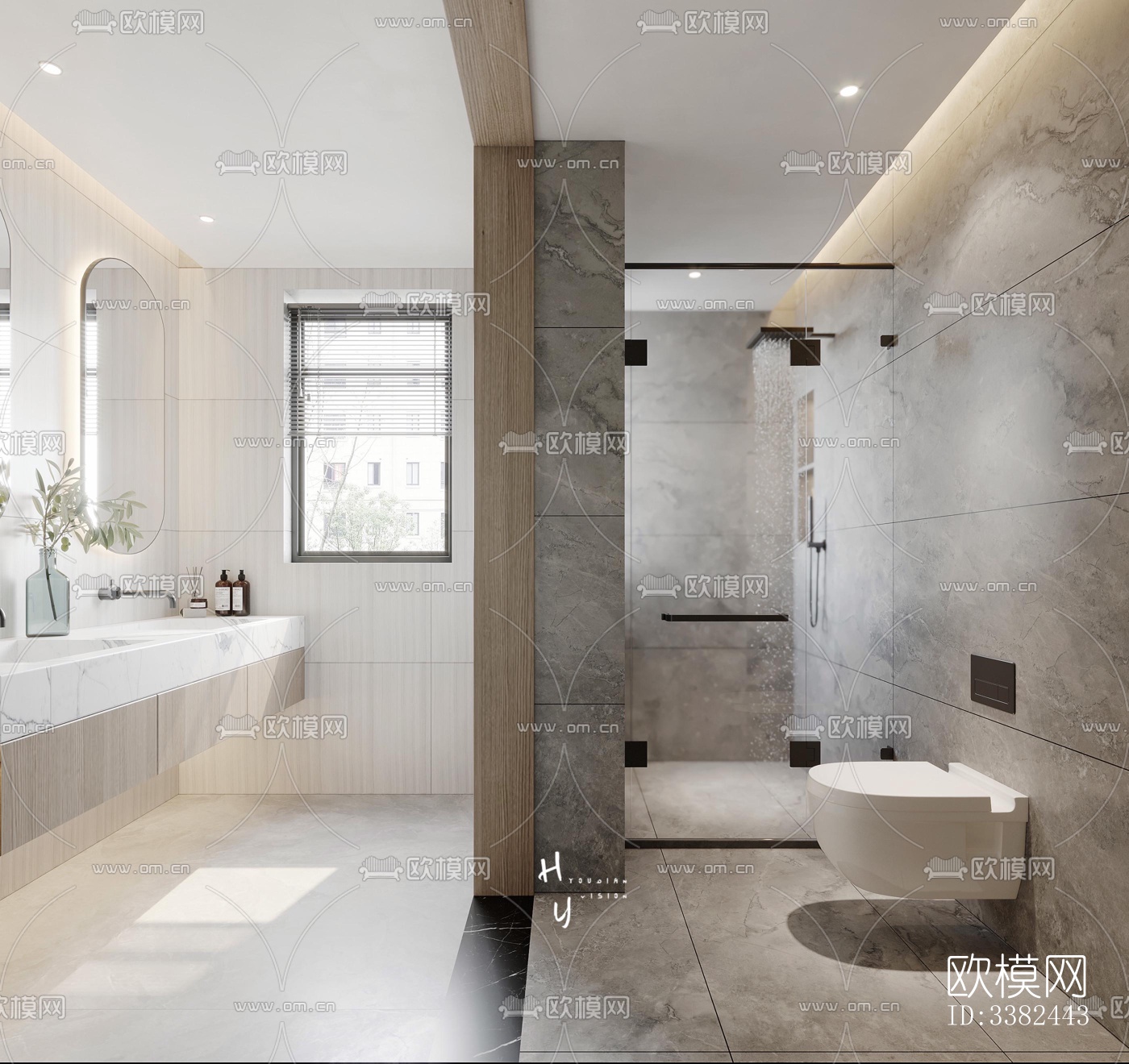 现代别墅效果图下载（渲染图8）