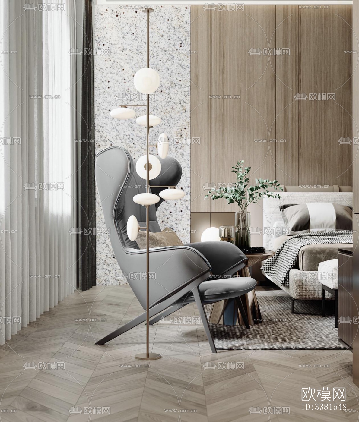 现代别墅效果图下载（渲染图5）