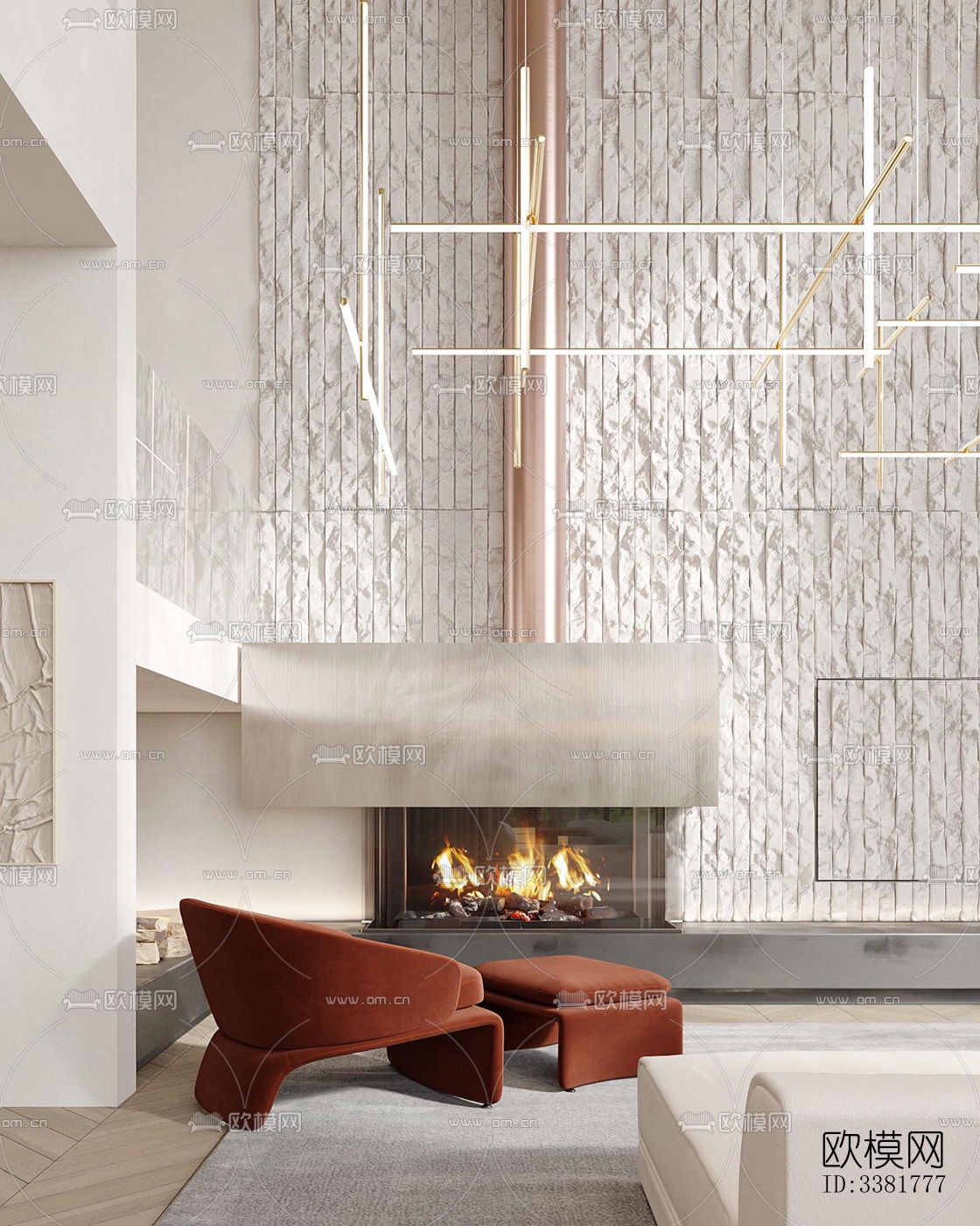 现代别墅效果图下载（渲染图4）