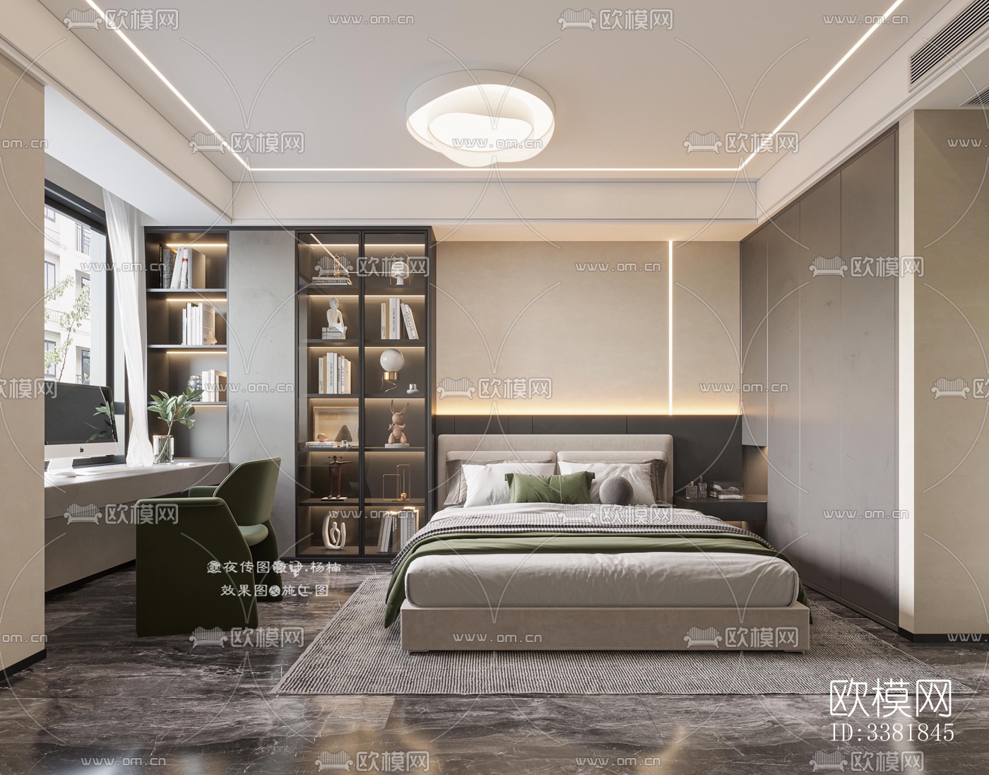 现代别墅效果图下载（渲染图5）