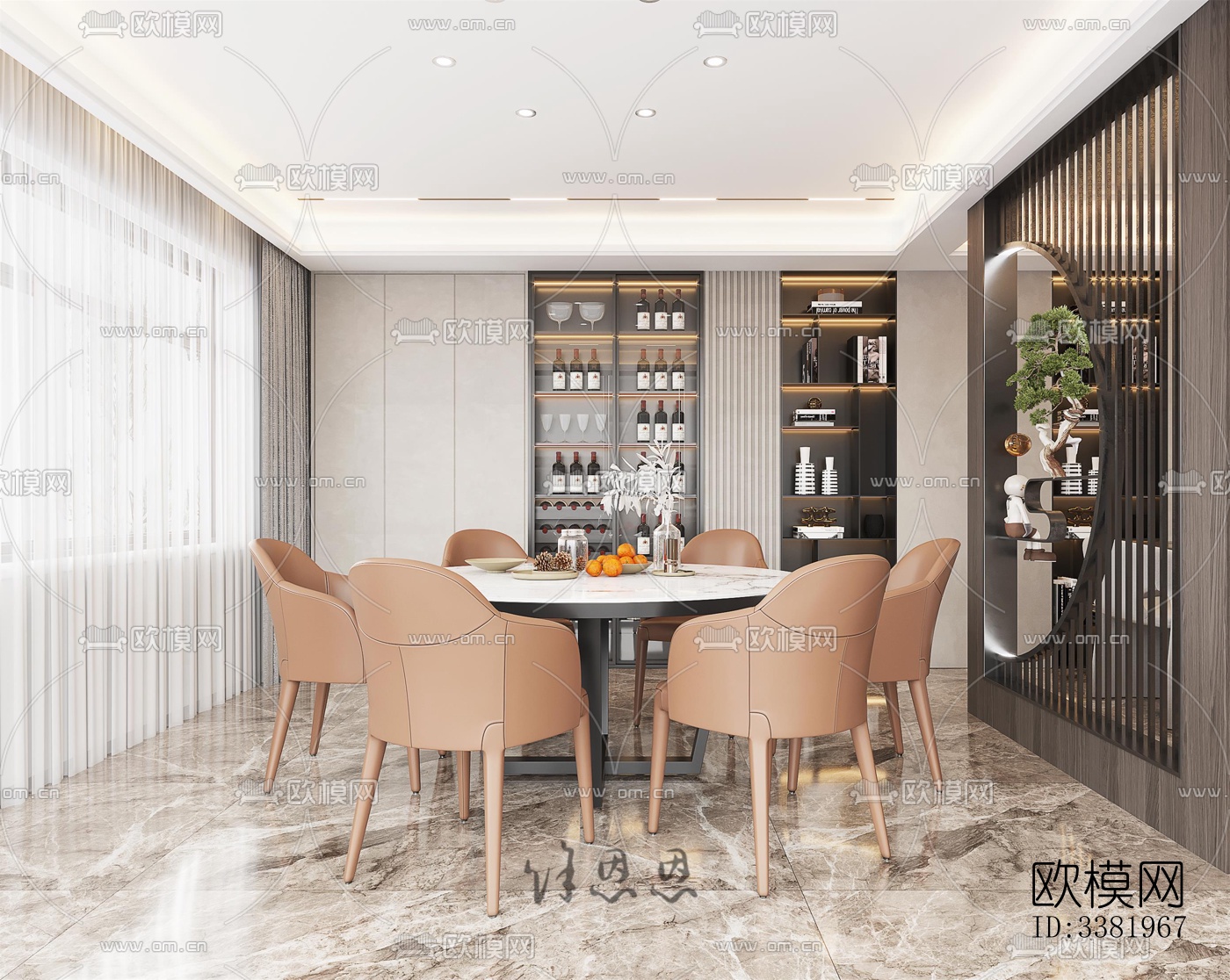 现代别墅效果图下载（渲染图4）