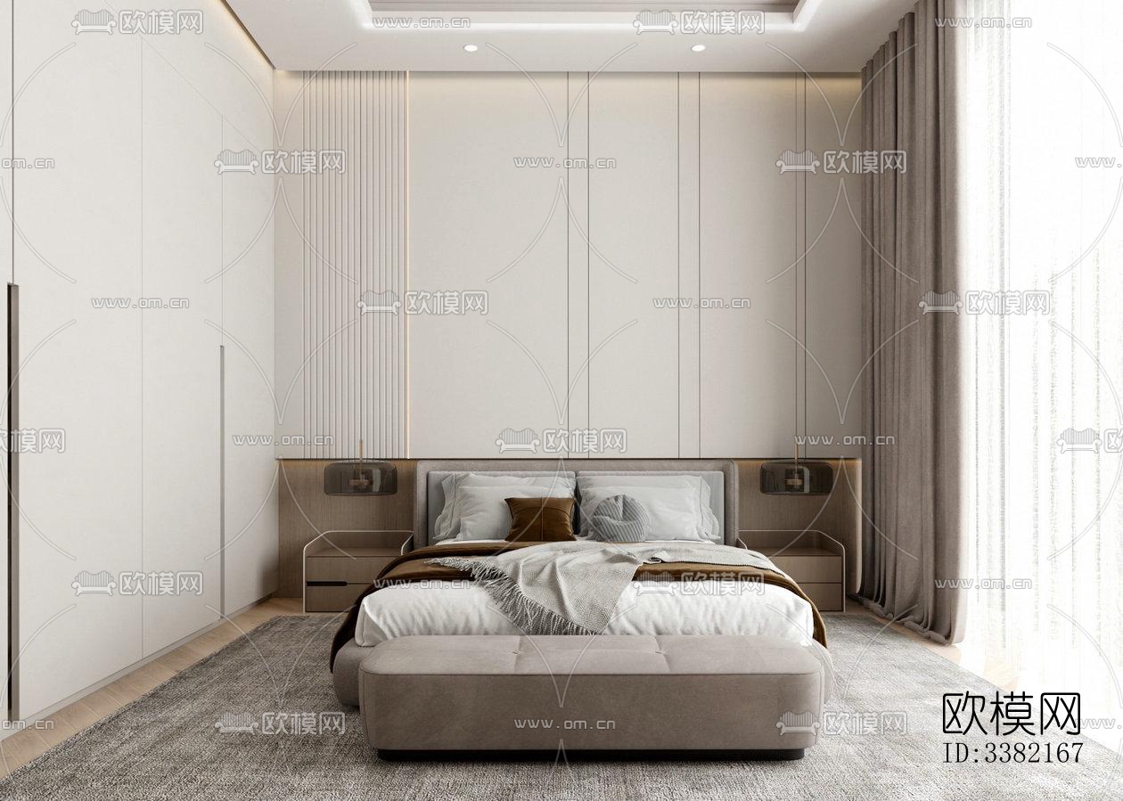 现代别墅效果图下载（渲染图7）