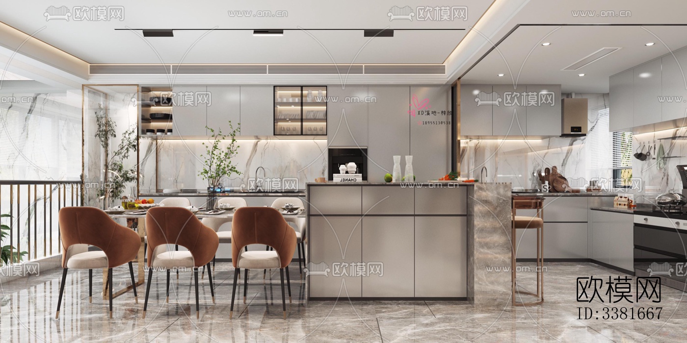 现代别墅效果图下载（渲染图4）