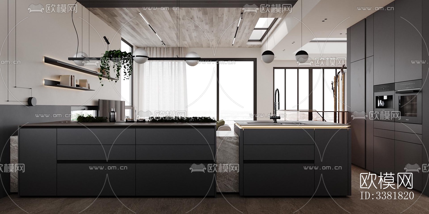 现代别墅效果图下载（渲染图9）