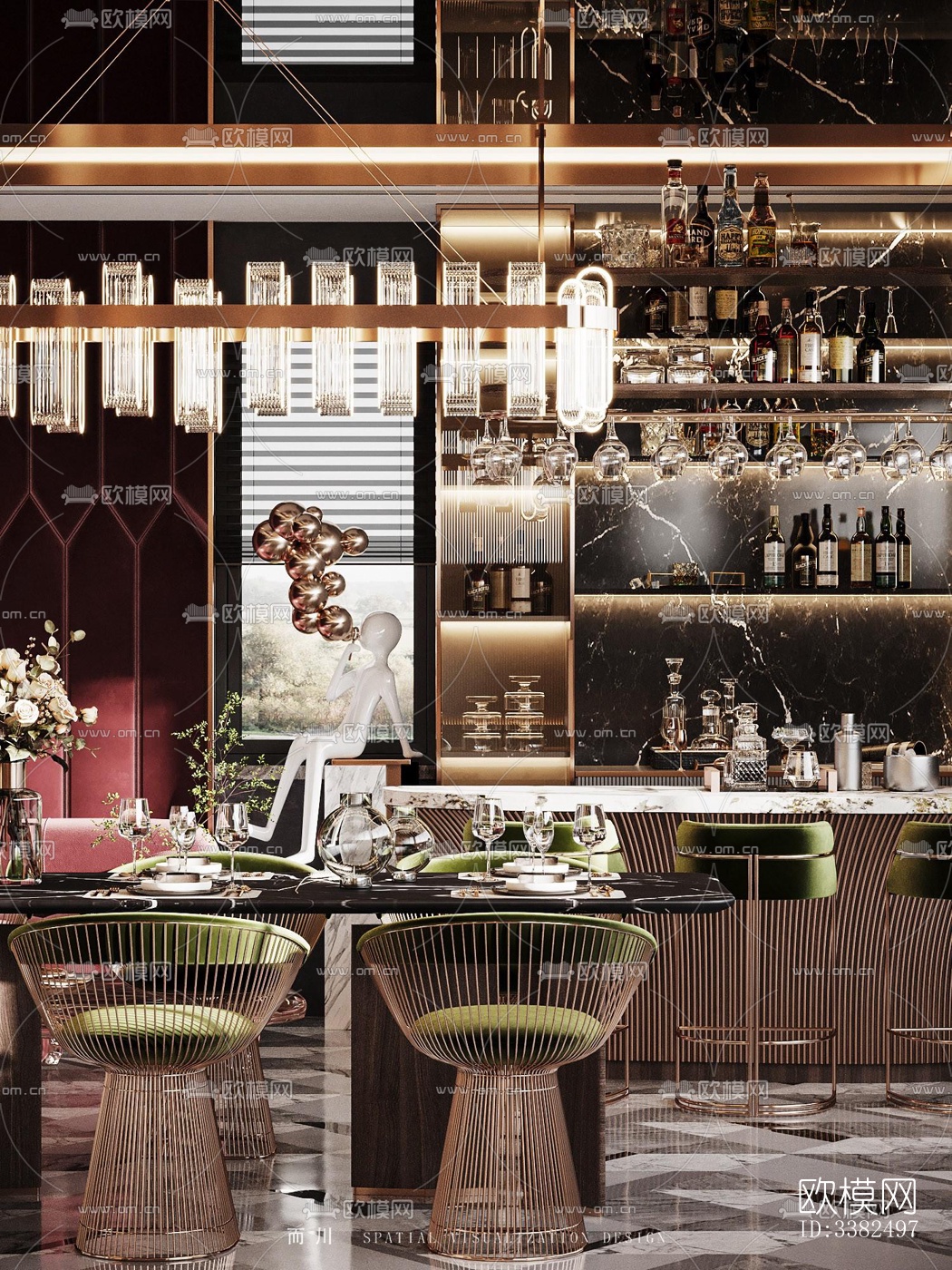 现代别墅效果图下载（渲染图2）