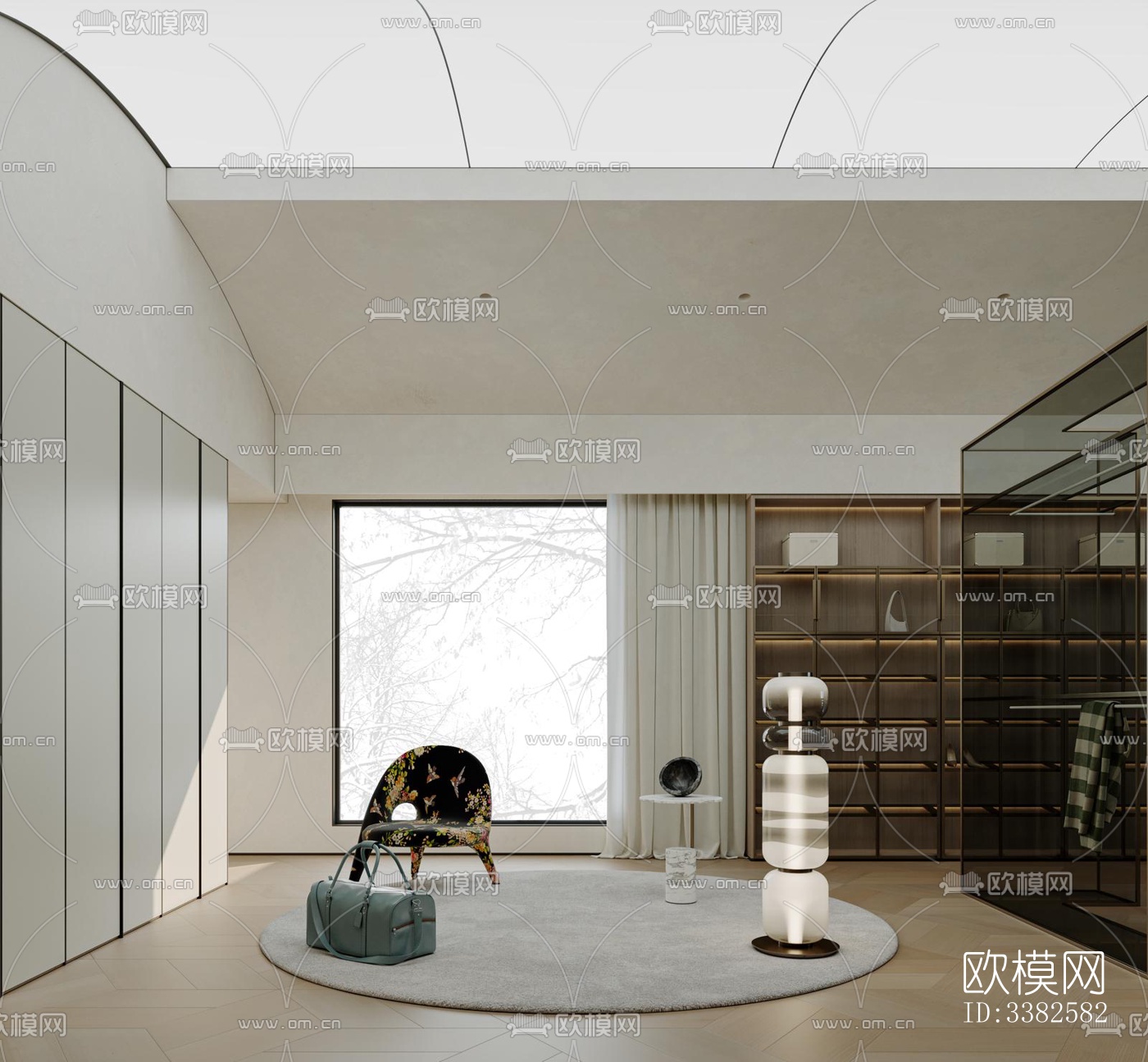 现代别墅效果图下载（渲染图3）