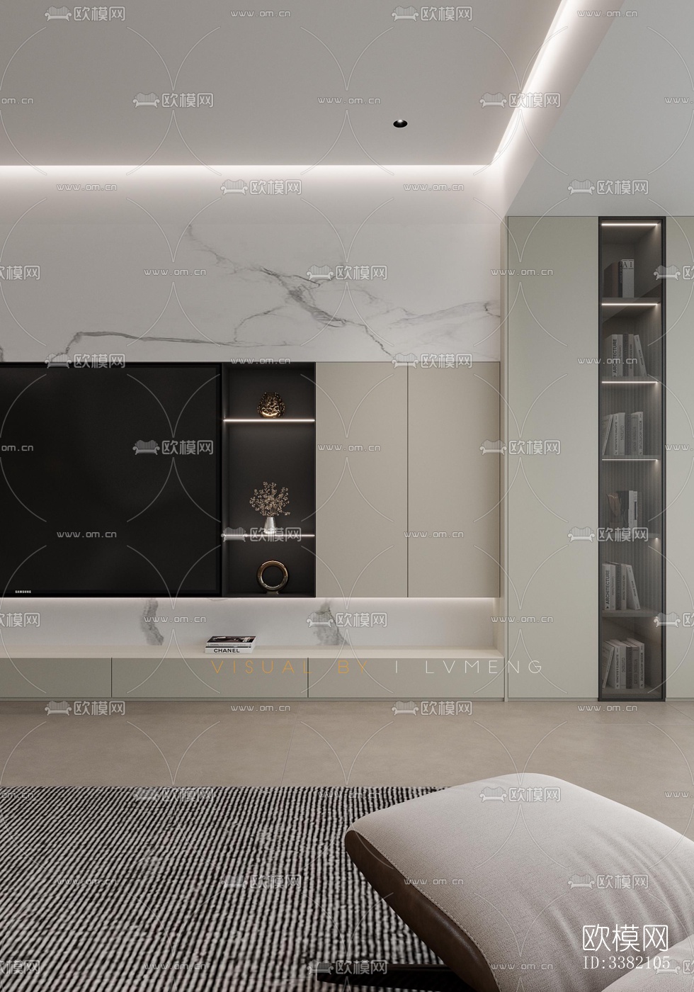 现代别墅效果图下载（渲染图1）