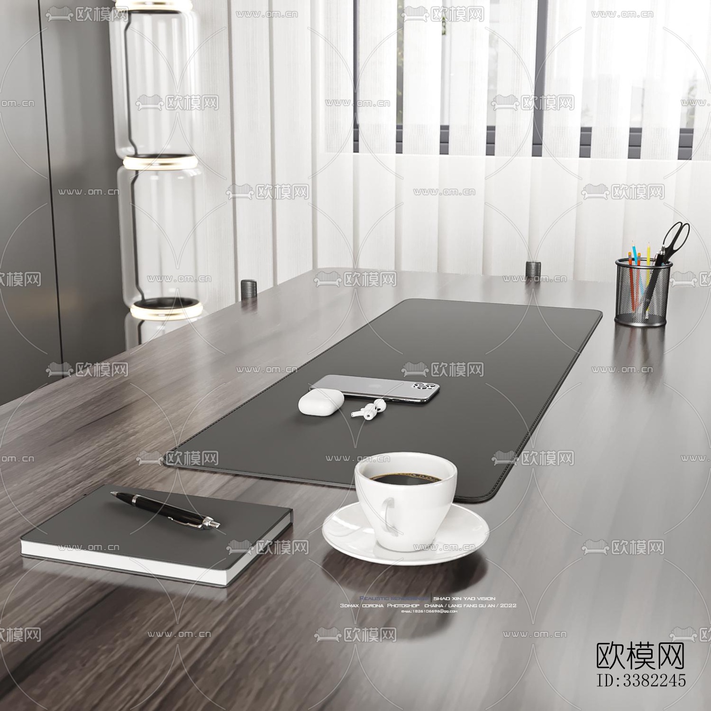 现代别墅效果图下载（渲染图5）