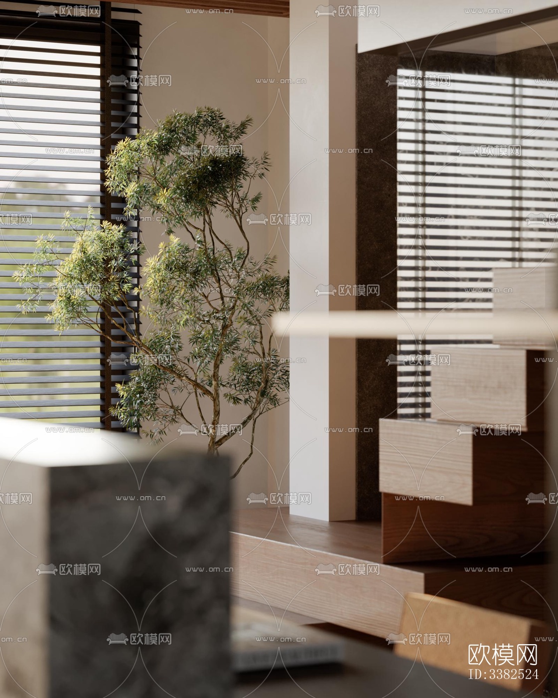 现代别墅效果图下载（渲染图9）