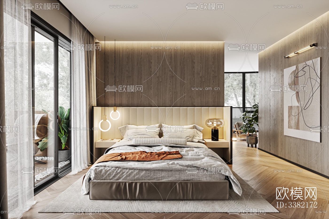 现代别墅效果图下载（渲染图13）