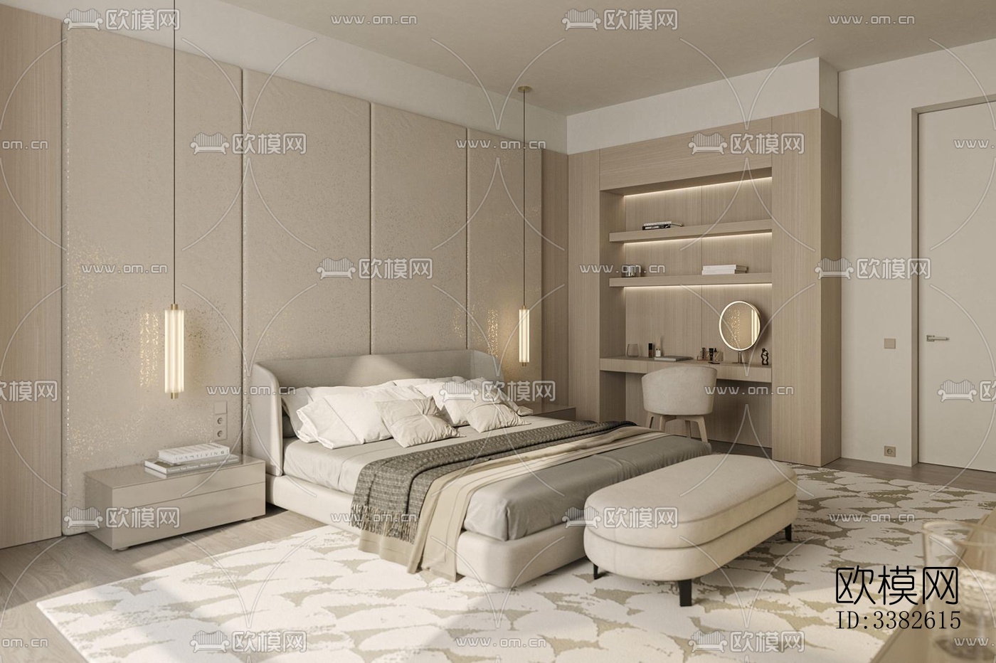 现代别墅效果图下载（渲染图15）