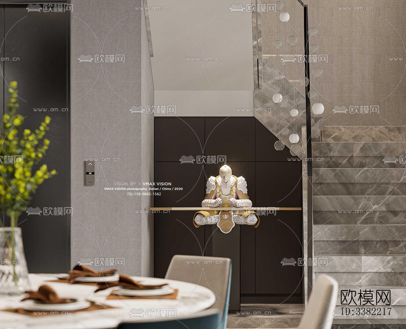 现代别墅效果图下载（渲染图6）