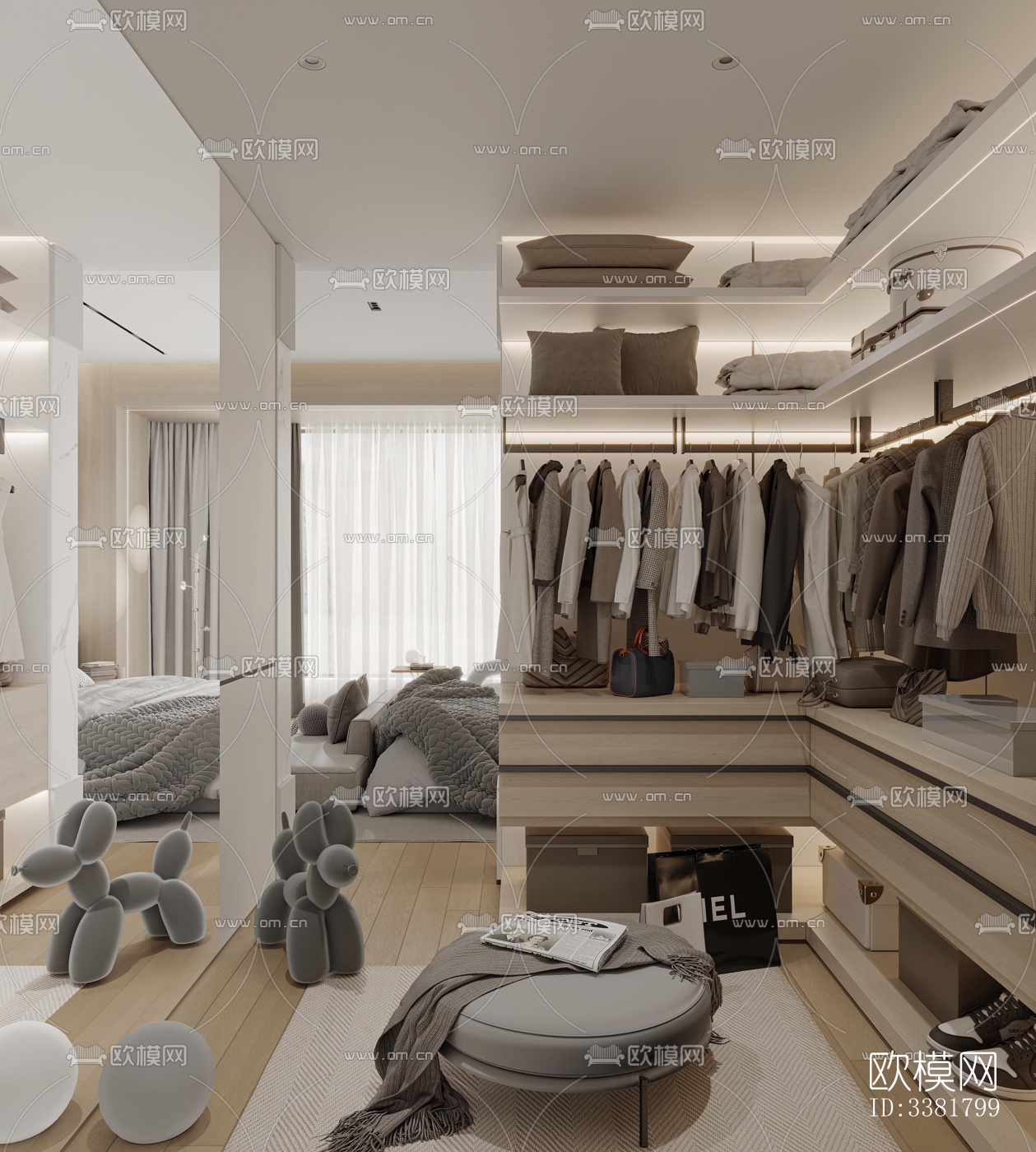 现代别墅效果图下载（渲染图4）