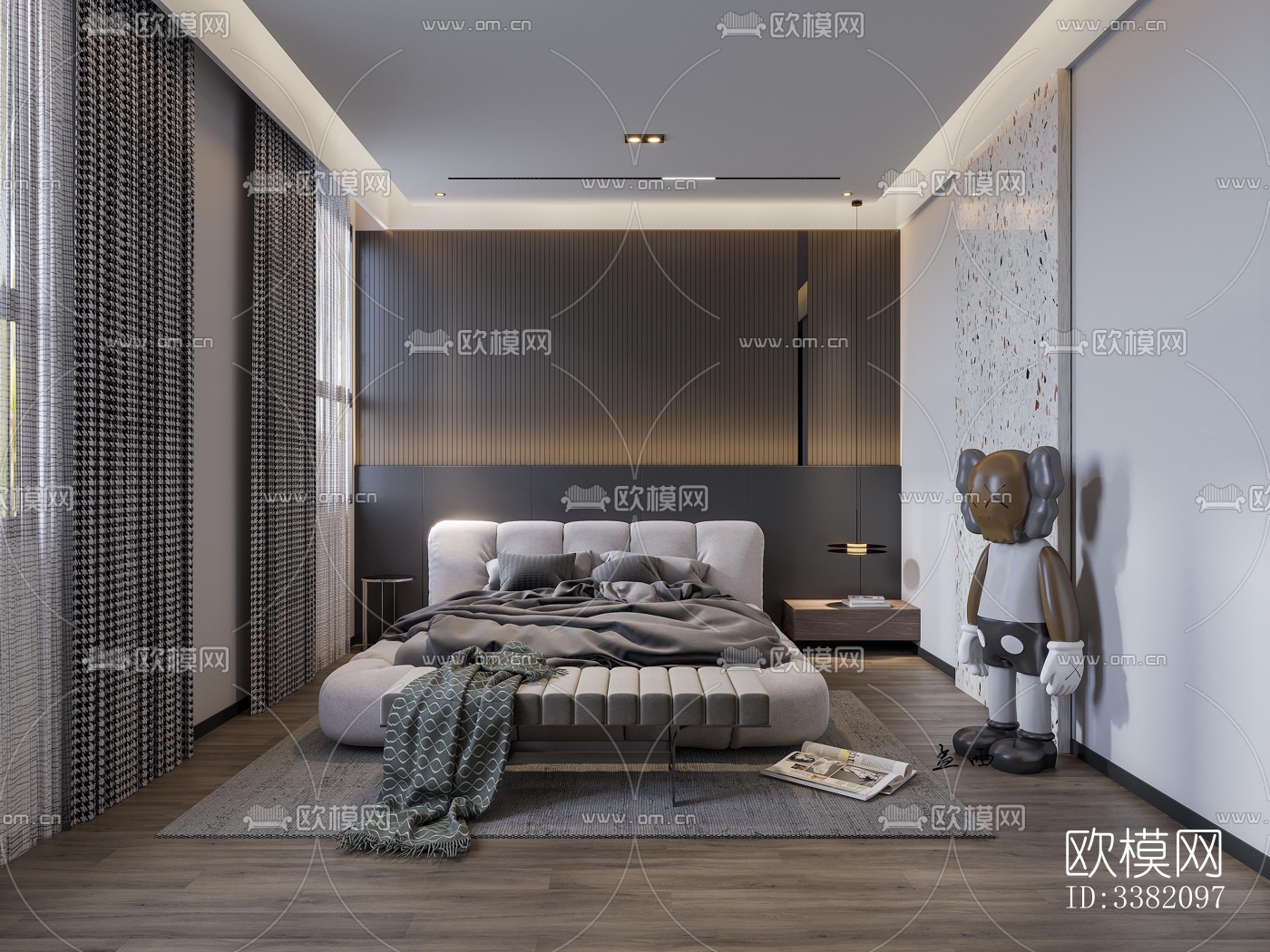 现代别墅效果图下载（渲染图11）