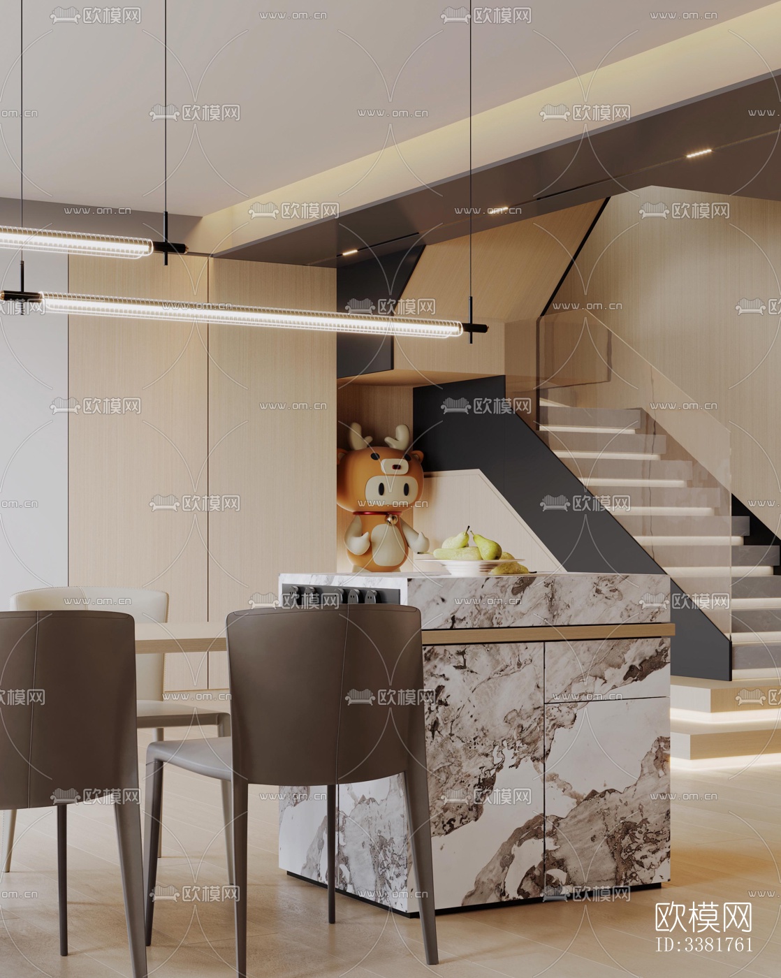 现代别墅效果图下载（渲染图6）