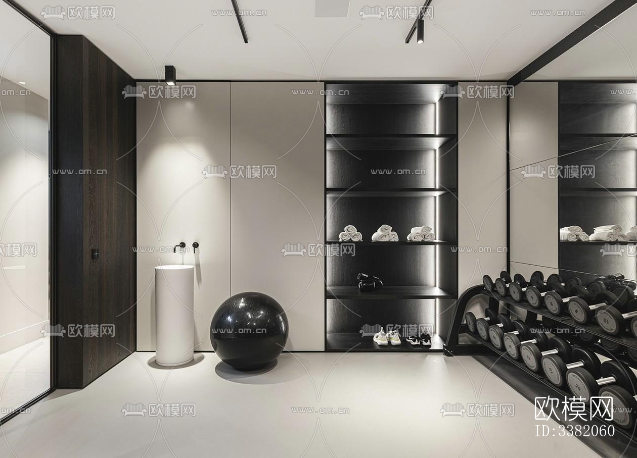 现代别墅效果图下载（渲染图5）