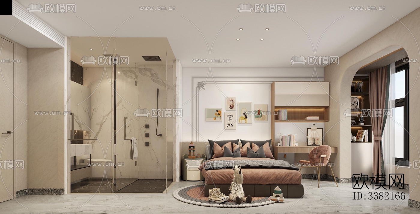 现代别墅效果图下载（渲染图9）