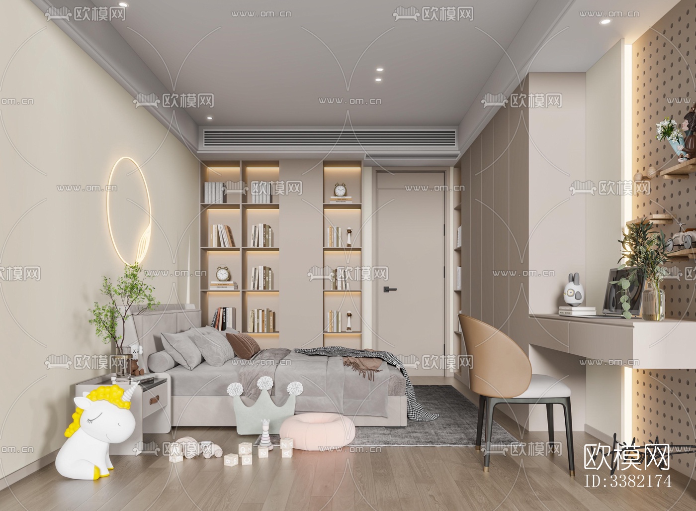 现代别墅效果图下载（渲染图4）